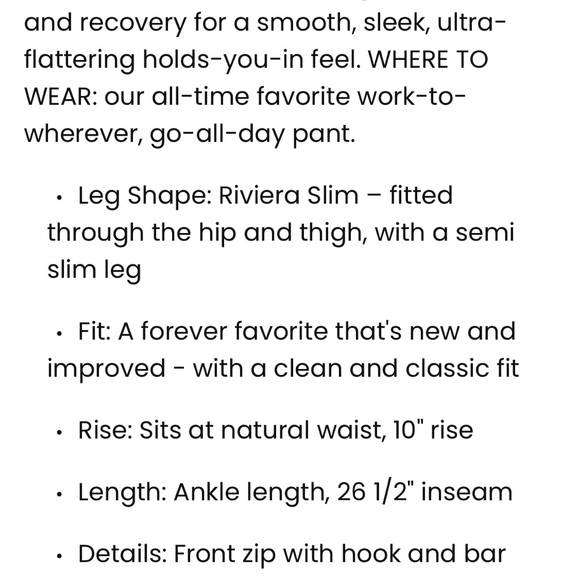 Loft Riviera slim pant - Picture 6 of 6